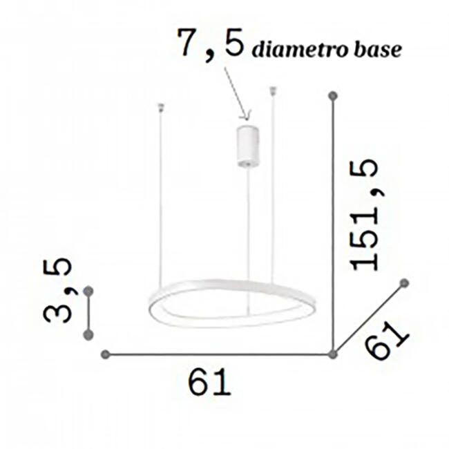 Hanging lamp, ceiling lamp and wall lamp/ G SP D042 / IL