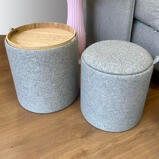 Stool / Container - dark gray