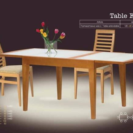 Dining table "Kare"