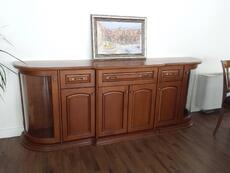 Dresser with showcases