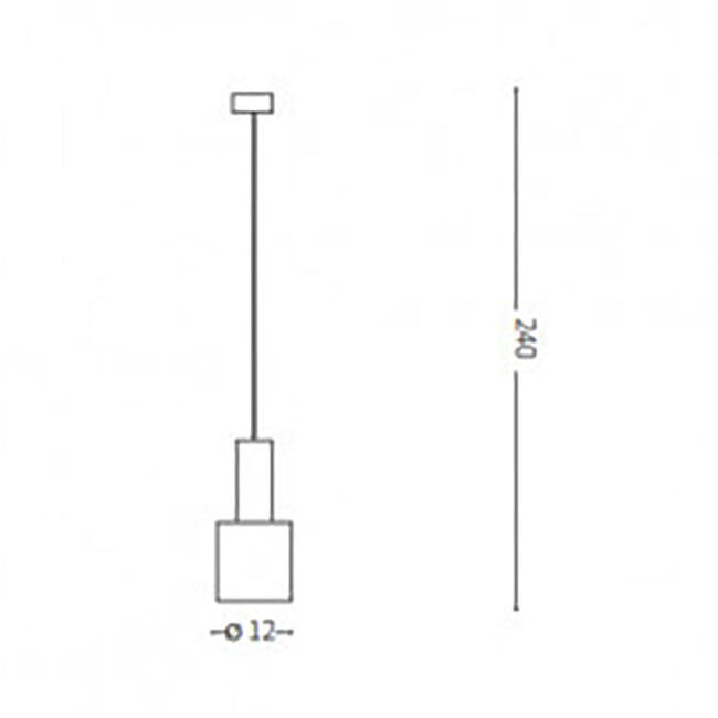 Hanging and wall lamp/ H SP3/ IL