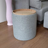 Stool / Container - dark gray