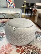 Stool/ Table - pearl gray