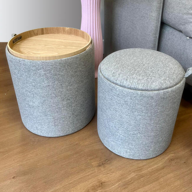Stool / Container - dark gray