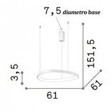 Hanging lamp, ceiling lamp and wall lamp/ G SP D042 / IL