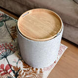 Stool / Container - dark gray