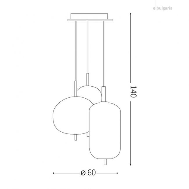 Hanging lamp/ U SP3/ IL